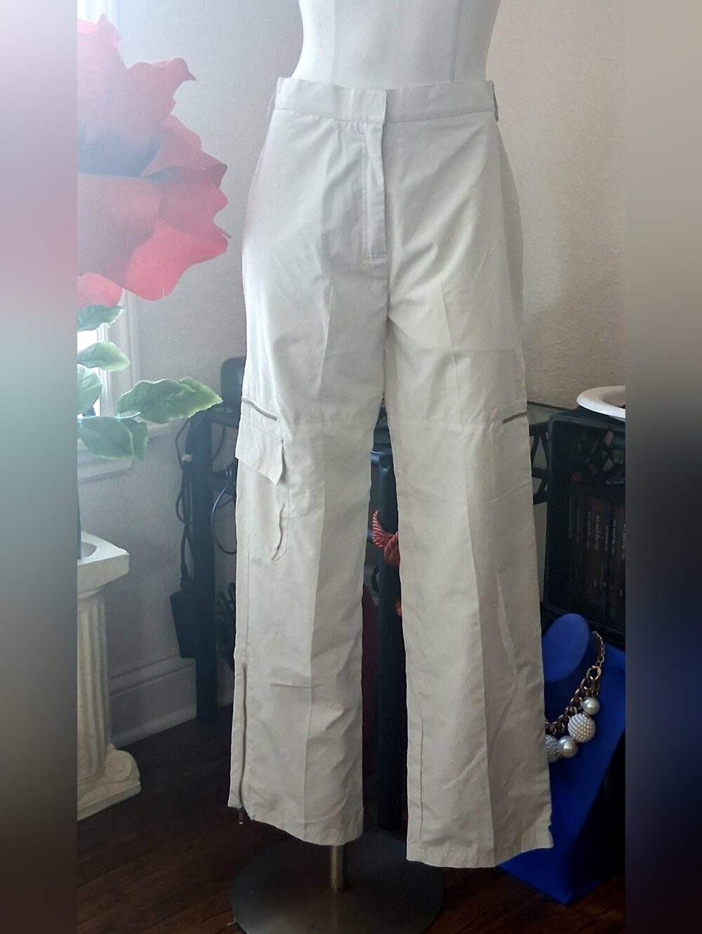 Wide Leg Cargo Pants